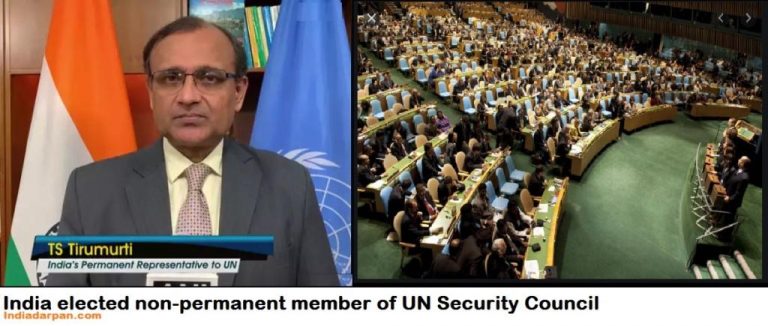 India elected non-permanent member of UN Security Council