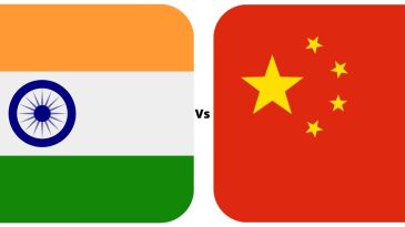 india vs china war