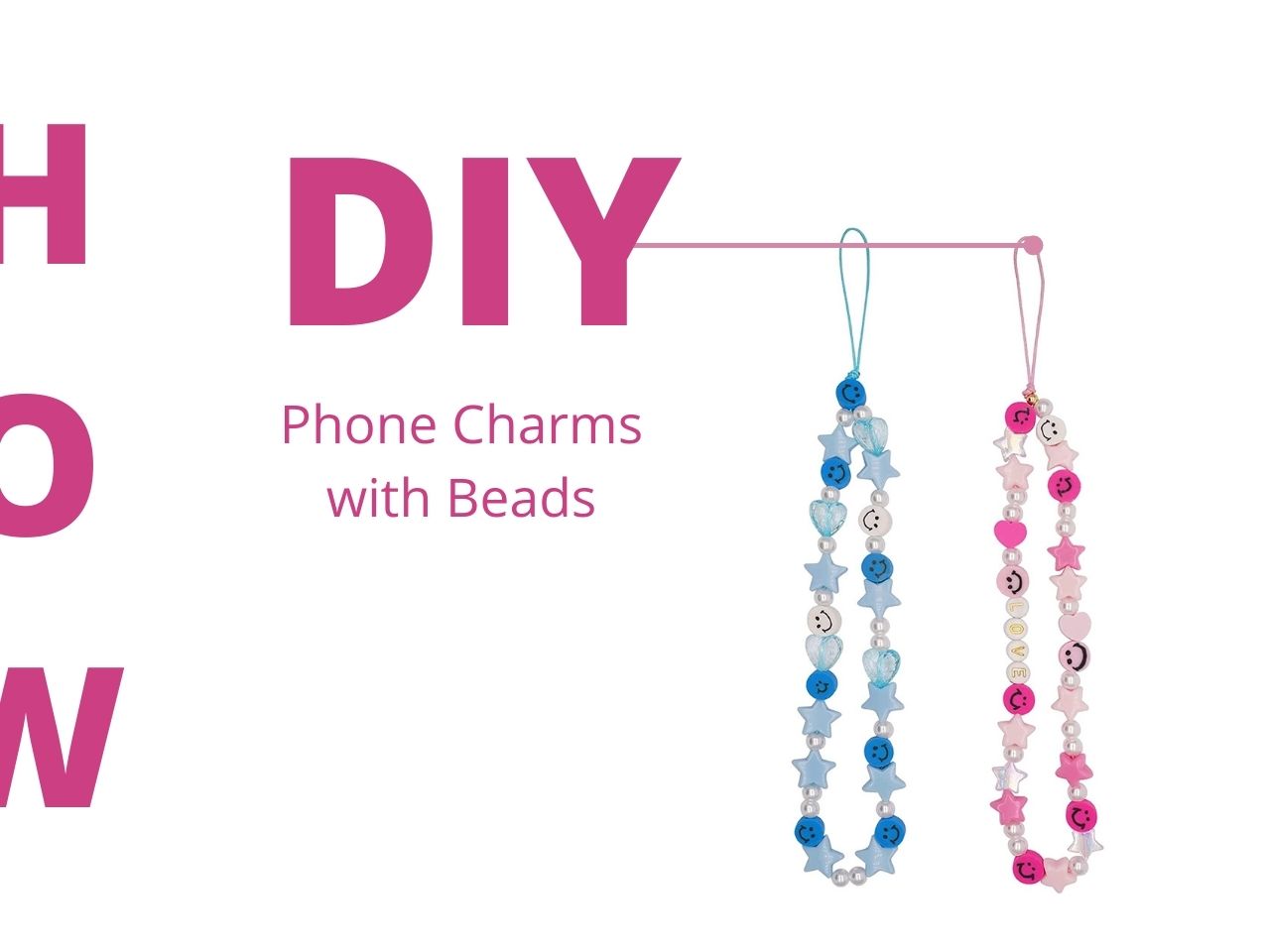 DIY phone charms